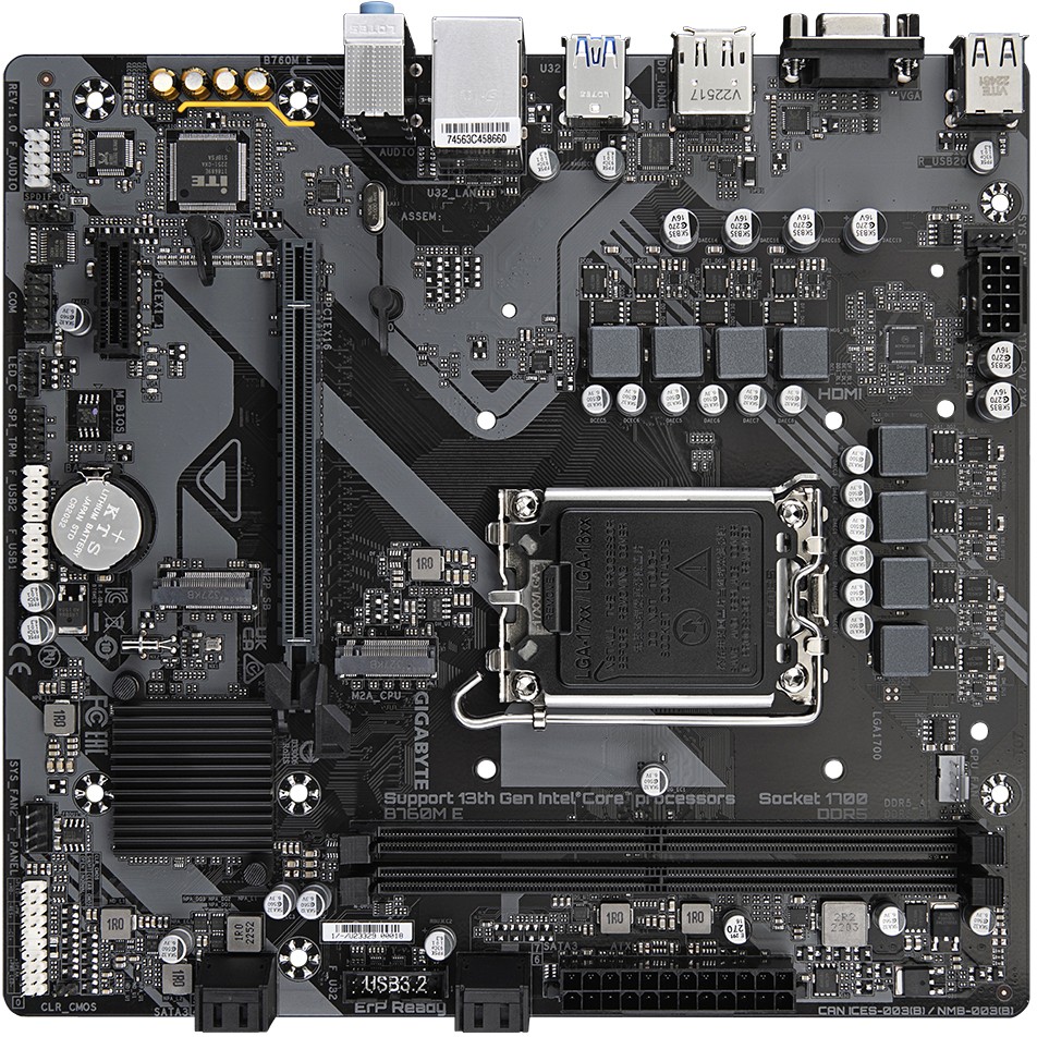 Matična ploča GIGABYTE Intel 1700 B760M E-7