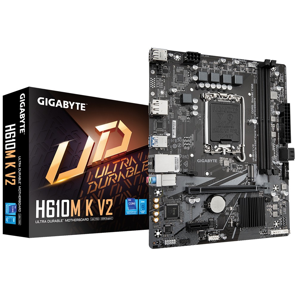 Matična ploča GIGABYTE MB GBT Intel 1700 H610M K V2-4