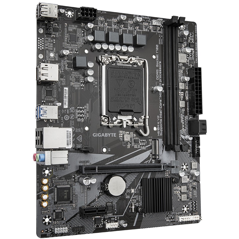 Matična ploča GIGABYTE MB GBT Intel 1700 H610M K V2-7