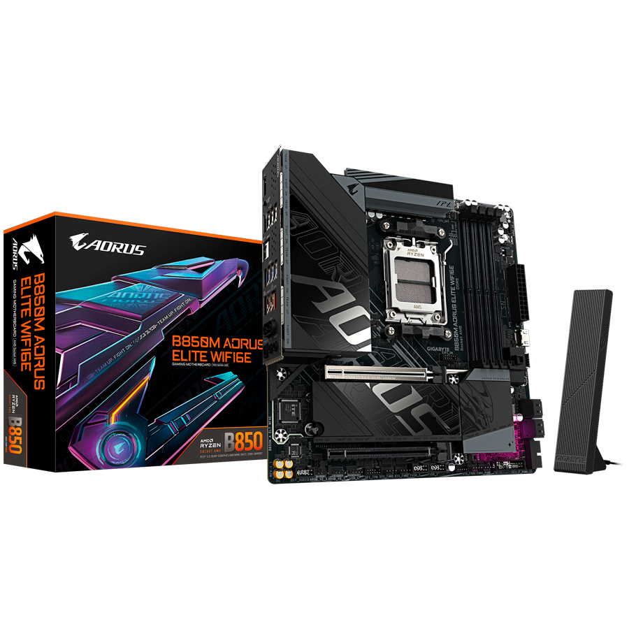 Matična ploča GIGABYTE AMD AM5 B850M AORUS ELITE WIFI6E-3