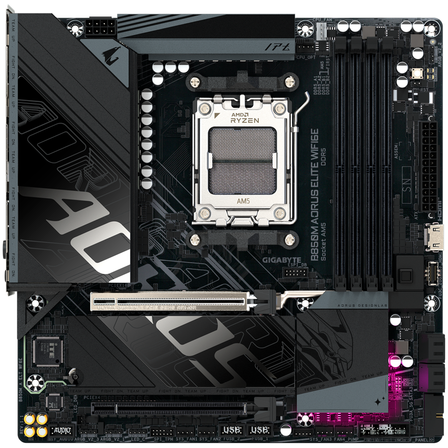Matična ploča GIGABYTE AMD AM5 B850M AORUS ELITE WIFI6E-5