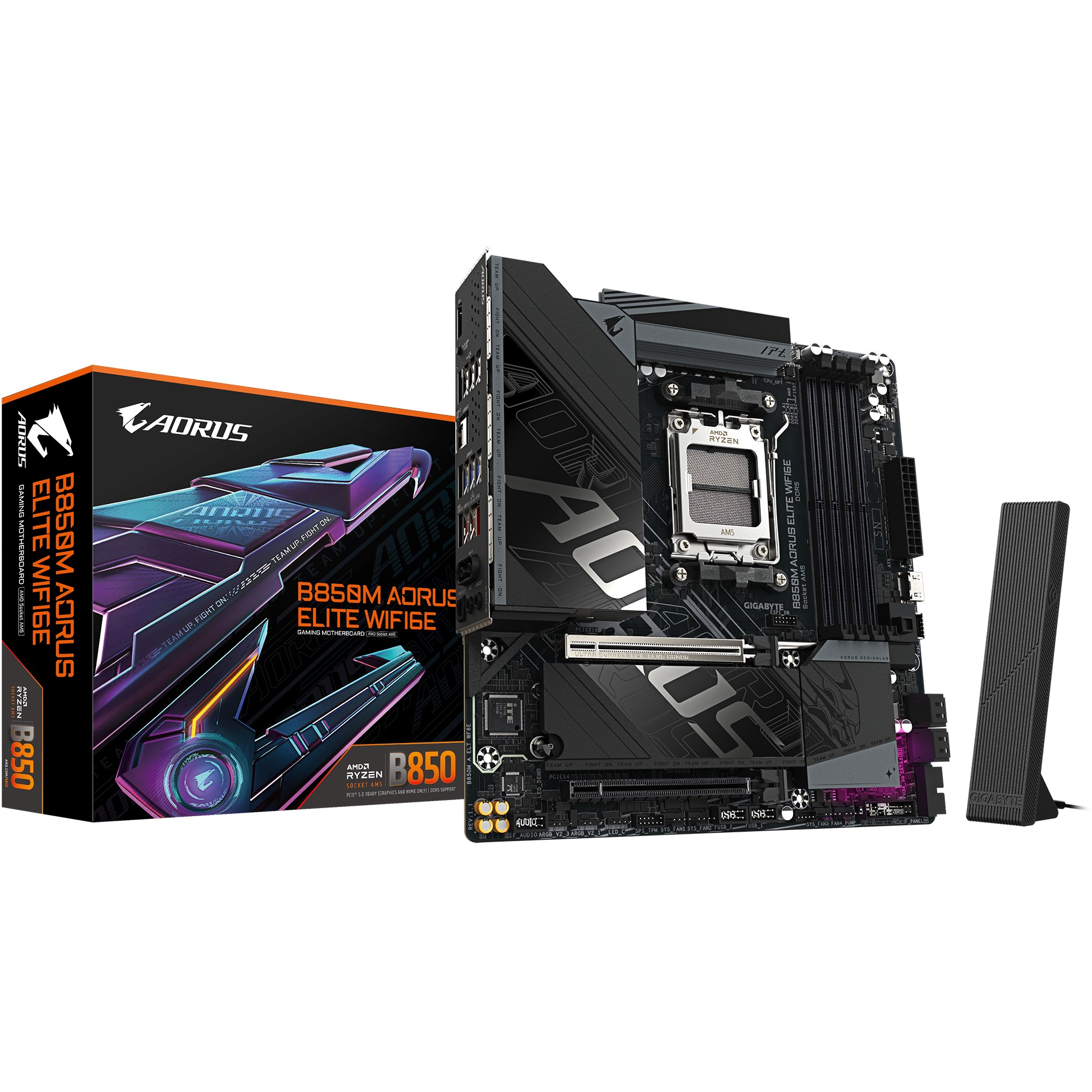 Matična ploča GIGABYTE AMD AM5 B850M AORUS ELITE WIFI6E-9