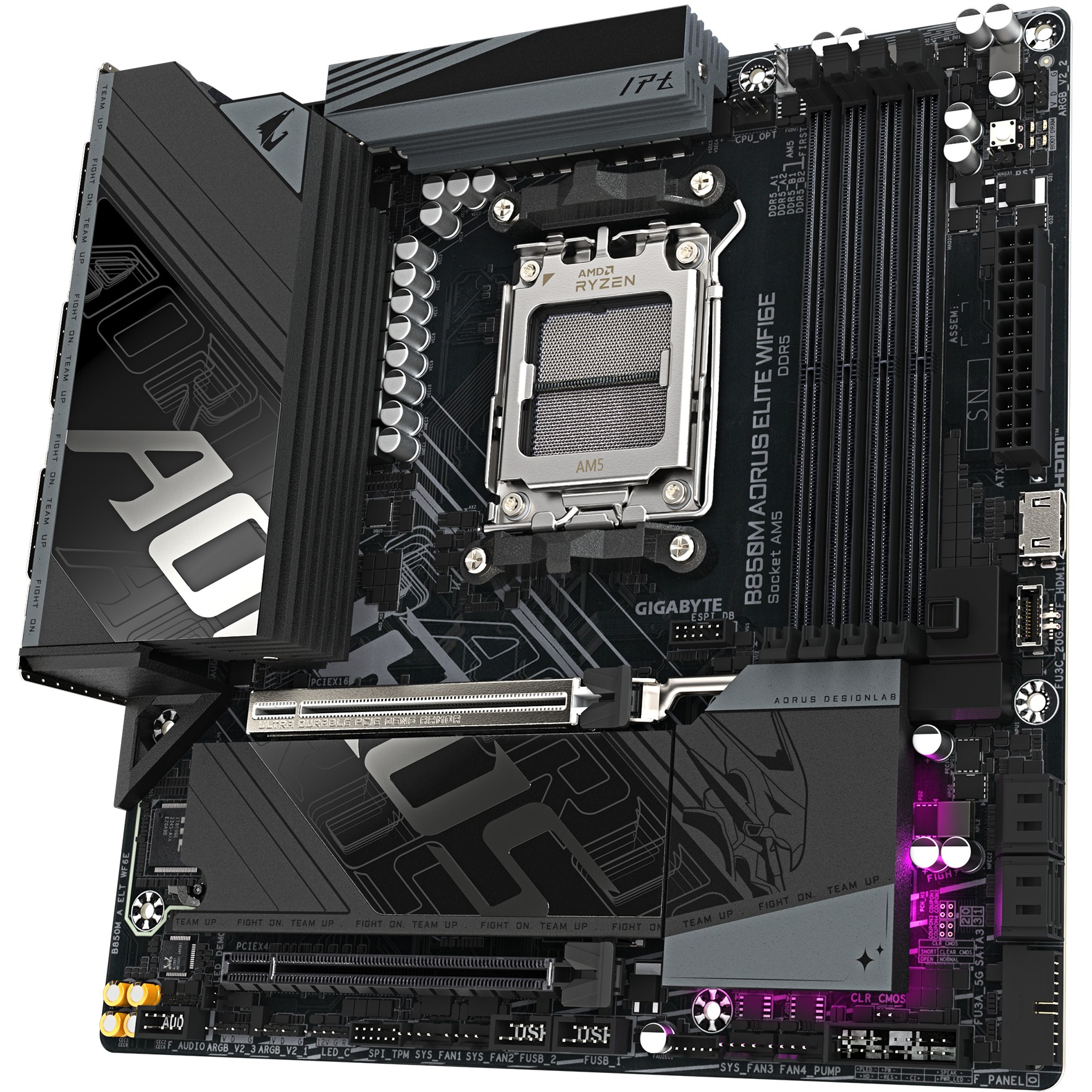 Matična ploča GIGABYTE AMD AM5 B850M AORUS ELITE WIFI6E-11