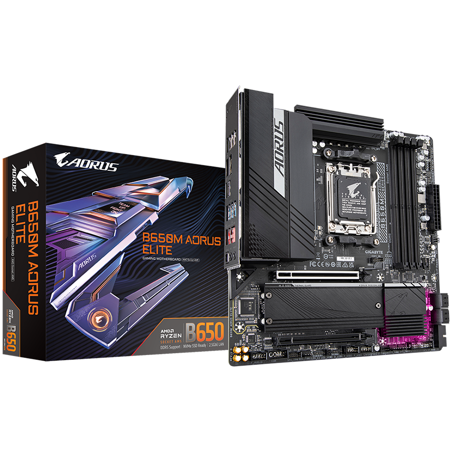 Matična ploča GIGABYTE AMD AM5 B650M AORUS ELITE-10