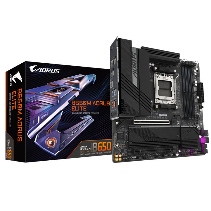 Matična ploča GIGABYTE AMD AM5 B650M AORUS ELITE-4