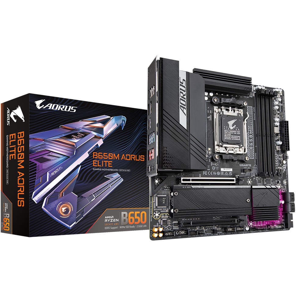 Matična ploča GIGABYTE AMD AM5 B650M AORUS ELITE-14