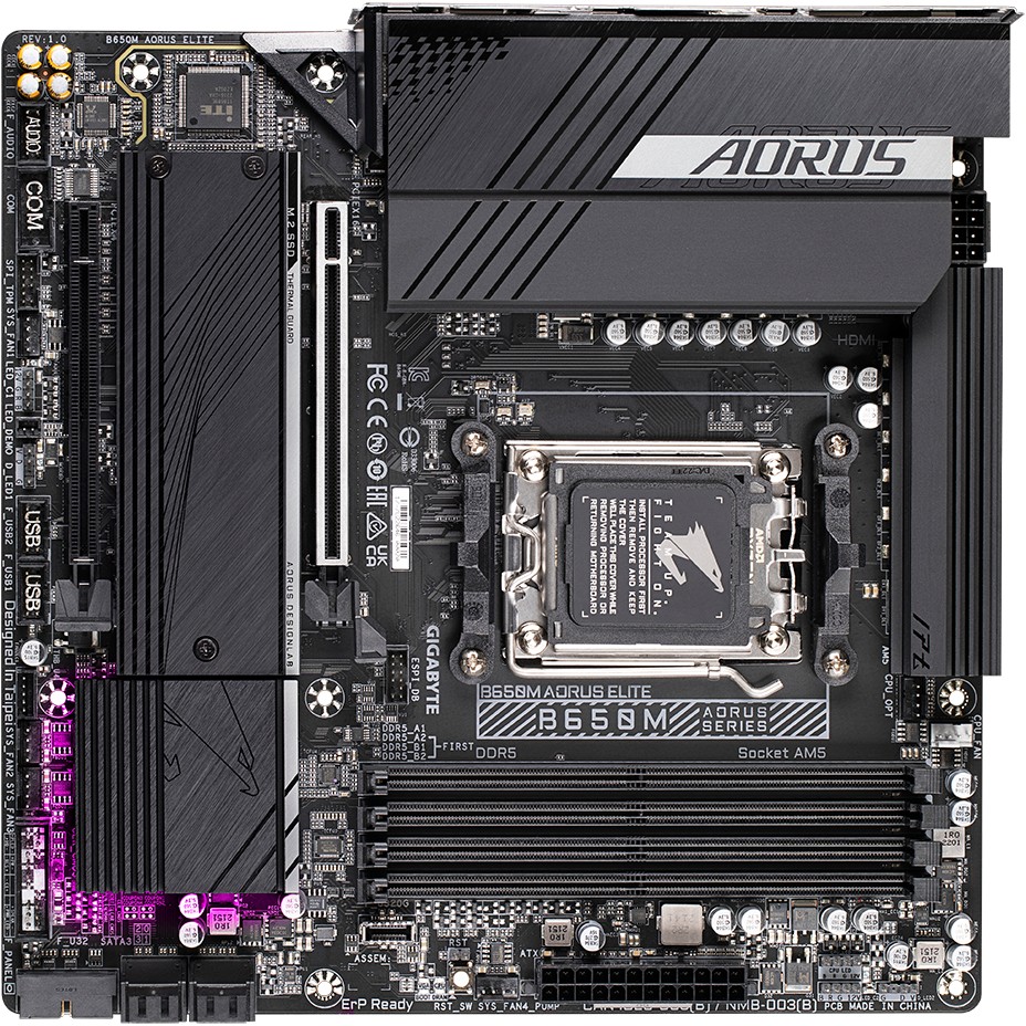 Matična ploča GIGABYTE AMD AM5 B650M AORUS ELITE-16