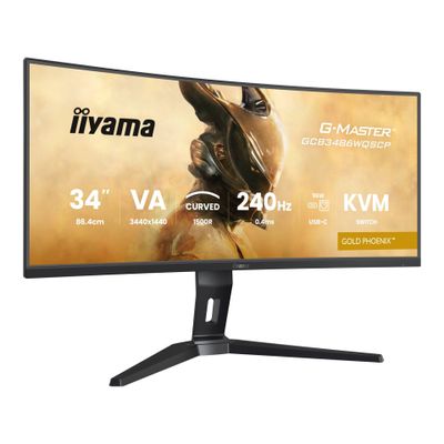 Monitor IIYAMA G-MASTER GCB3486WQSCP-B1 (34" ultrawide, UWQHD)-0