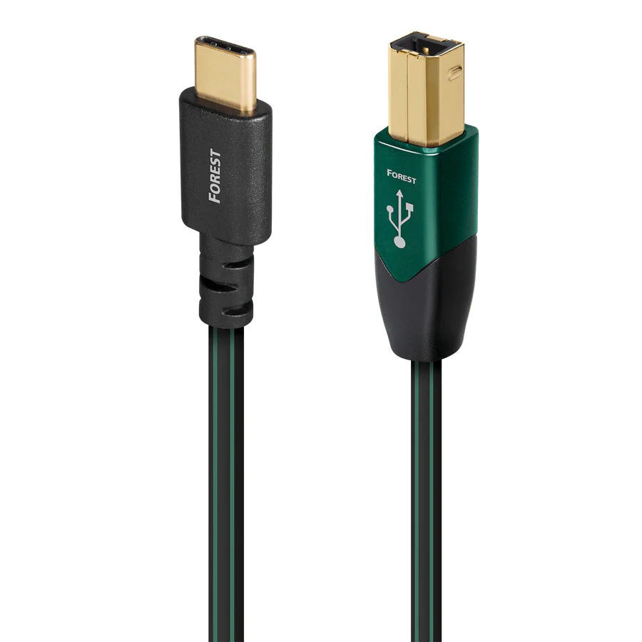 Kabel USB AUDIOQUEST Forest USB 2.0 C->B, 1,5m