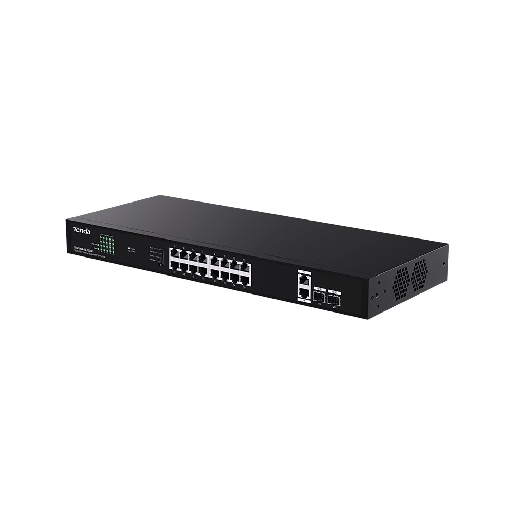 Mrežni Switch TENDA TEG1120P-16-150W (16x PoE, 2x Uplink, 2x SFP)-2
