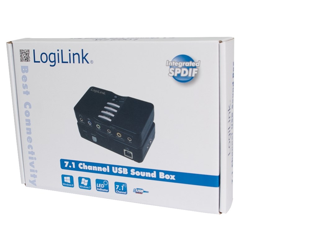 LogiLink USB Sound Box Dolby 7.1 8-Channel 7.1 kanala-1