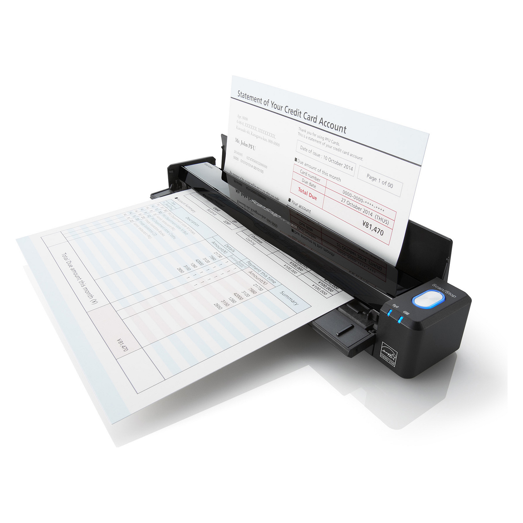 Document Scanner RICOH SCANSNAP iX100-7