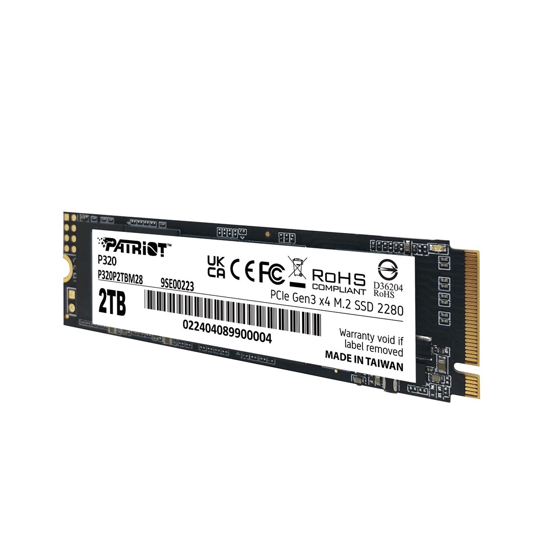 SSD PATRIOT Viper P320 M.2 PCI-Ex4 NVMe 2TB 3GB/s-3
