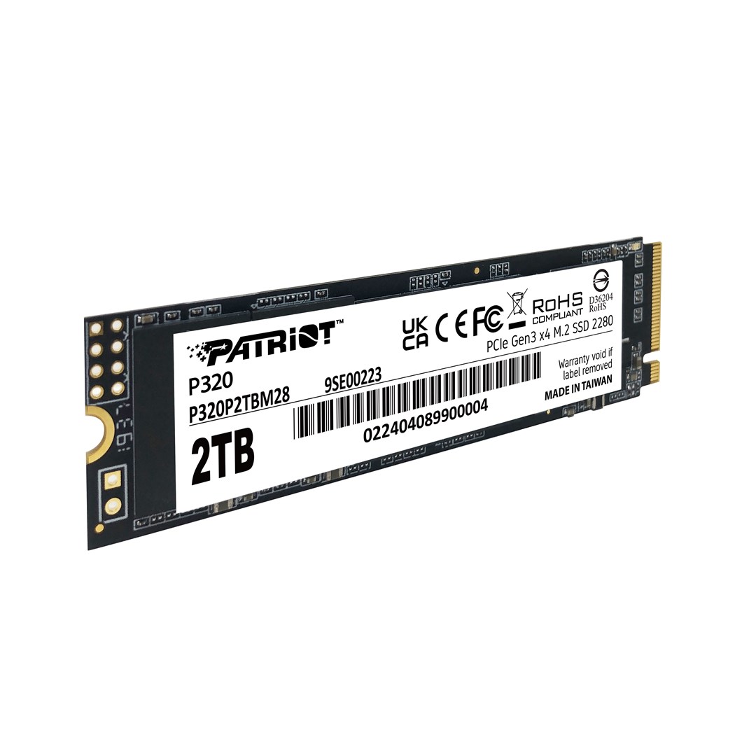 SSD PATRIOT Viper P320 M.2 PCI-Ex4 NVMe 2TB 3GB/s-2