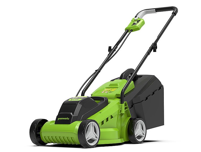 Akumulatorska kosilica GREENWORKS GD24LM33K4 (24V, 33 cm, 30L košara, set s 4Ah baterijom i punjačem)-1