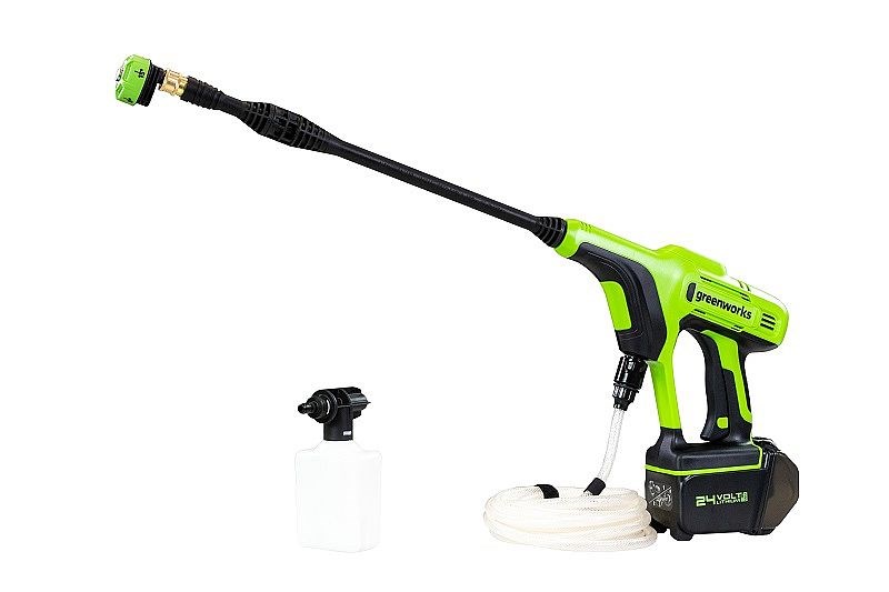 Visokotlačni perač GREENWORKS G24PW (24V, 24 Bar, 180 l/h, 20L spremnik)-2