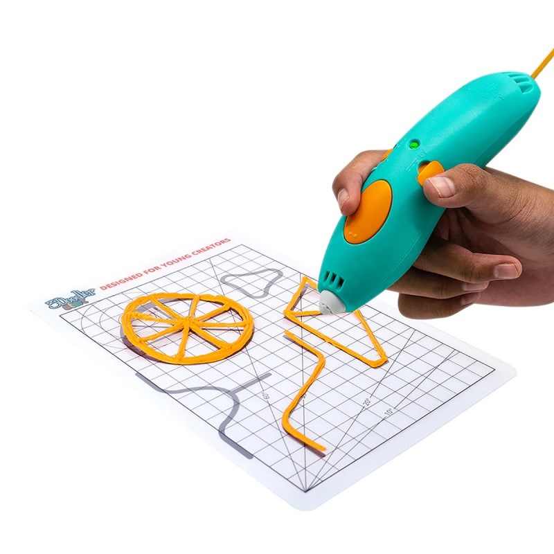 3D olovka 3DOODLER Start Plus Costc komplektas rozszerzony 0.77 mm Turquoise-1