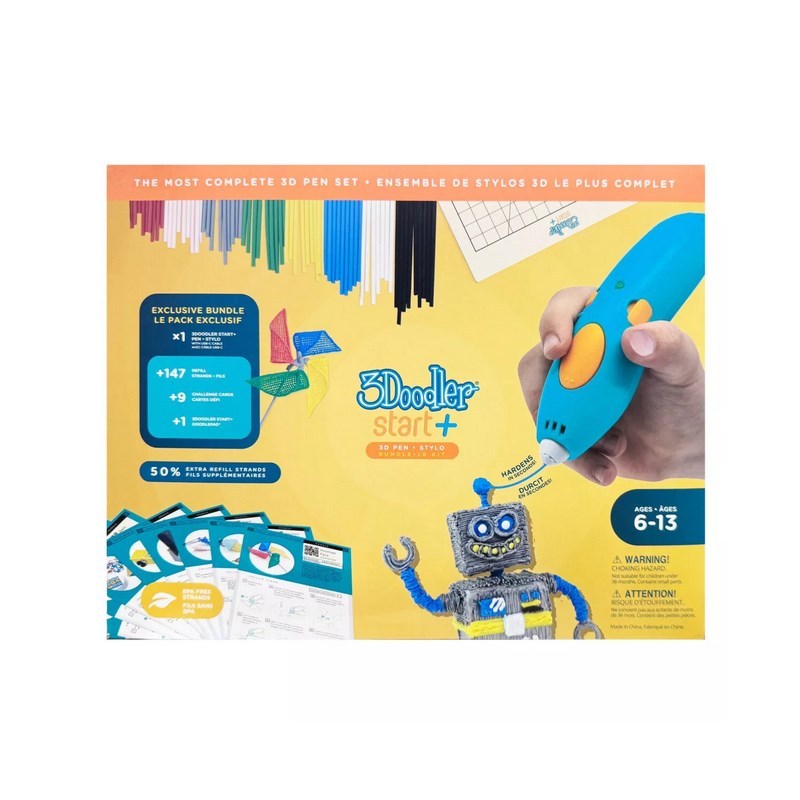 3D olovka 3DOODLER Start Plus Costc komplektas rozszerzony 0.77 mm Turquoise