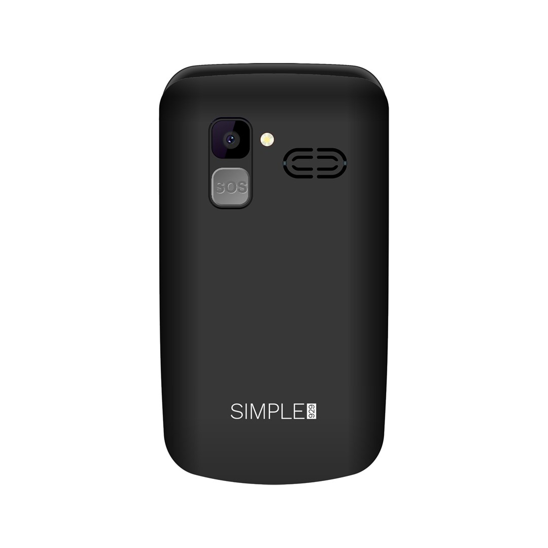 Mobitel KRUGER & MATZ KM0929 za starije osobe, 7,11 cm (2,8''), crna boja-1