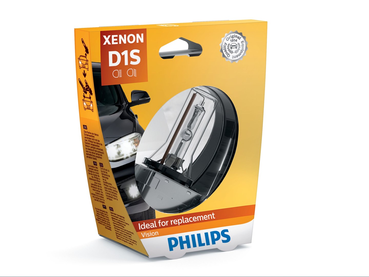 Philips Xenon D1S Vision car lamp automotive lighting-2