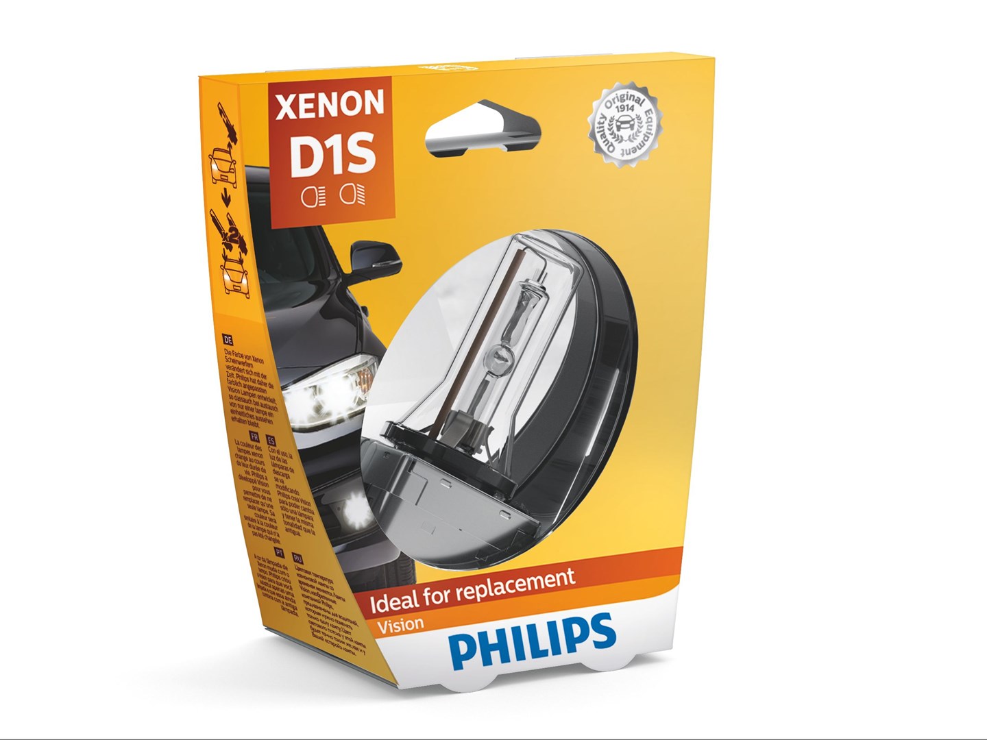 Philips Xenon D1S Vision car lamp automotive lighting-1
