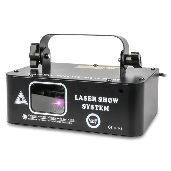 Laserski projektor LIGHT4ME Geometric Laser 500 RGB-0