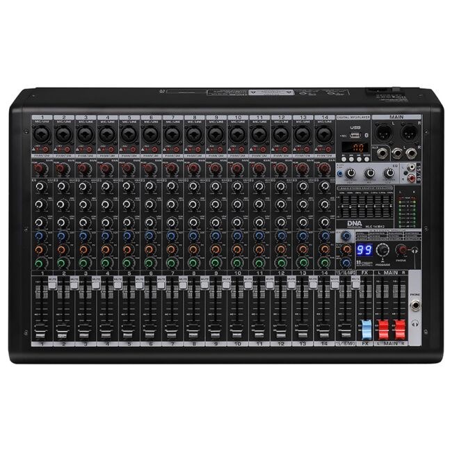 DNA HLC 14 MK2 analogna audio mikseta, 14 kanala