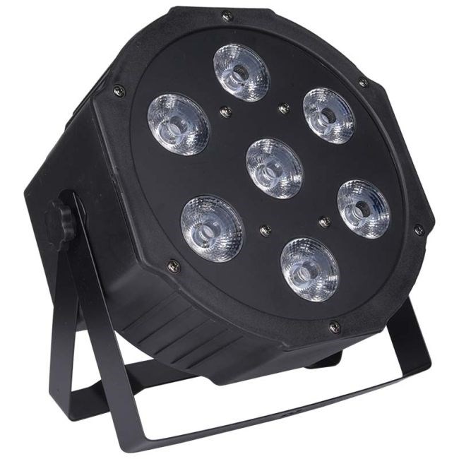 LED PAR reflektor LIGHT4ME TRI PAR Basic 7x9W