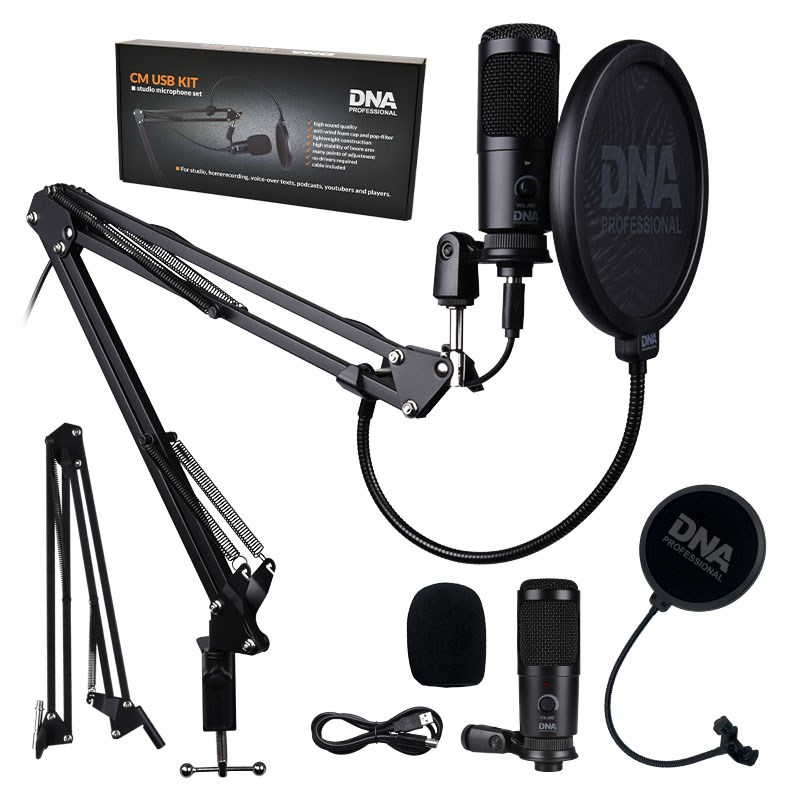 Mikrofon DNA PROFESSIONAL CM USB KIT (USB kondenzatorski, profesionalni)-0