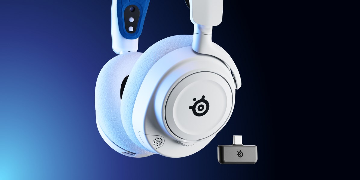 Slušalice STEELSERIES Arctis Nova 7P (bežične, Bluetooth, mikrofon, bijele)-3