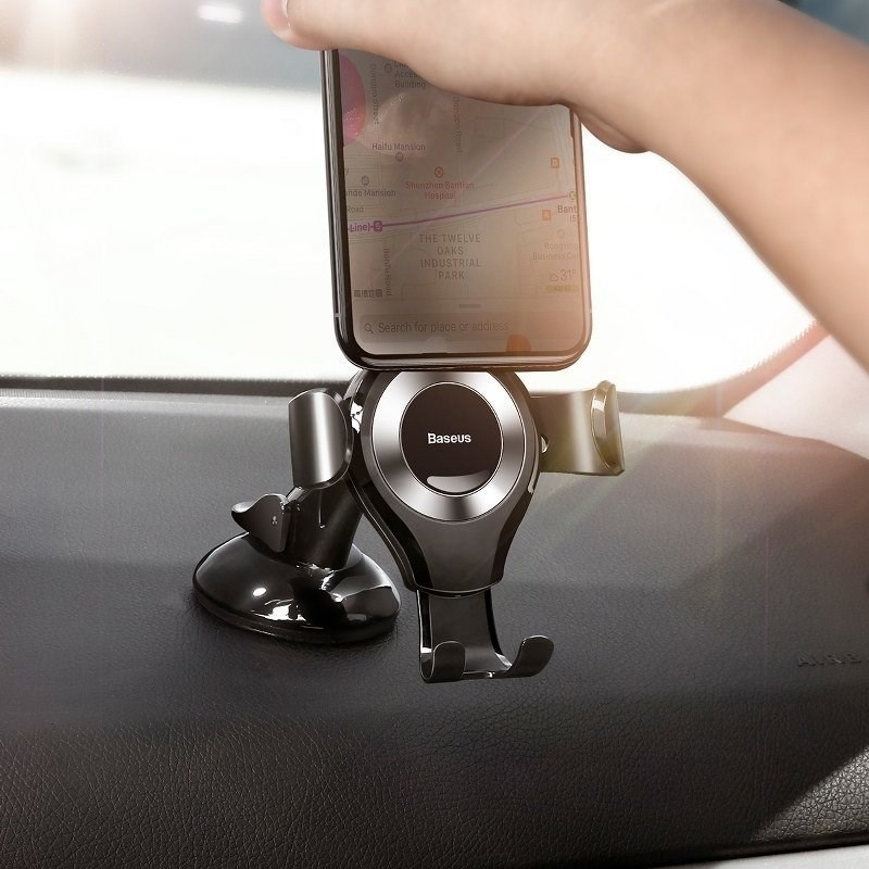 Magnetski auto držač za mobitel BASEUS C01 za kontrolnu ploču, crna boja-1