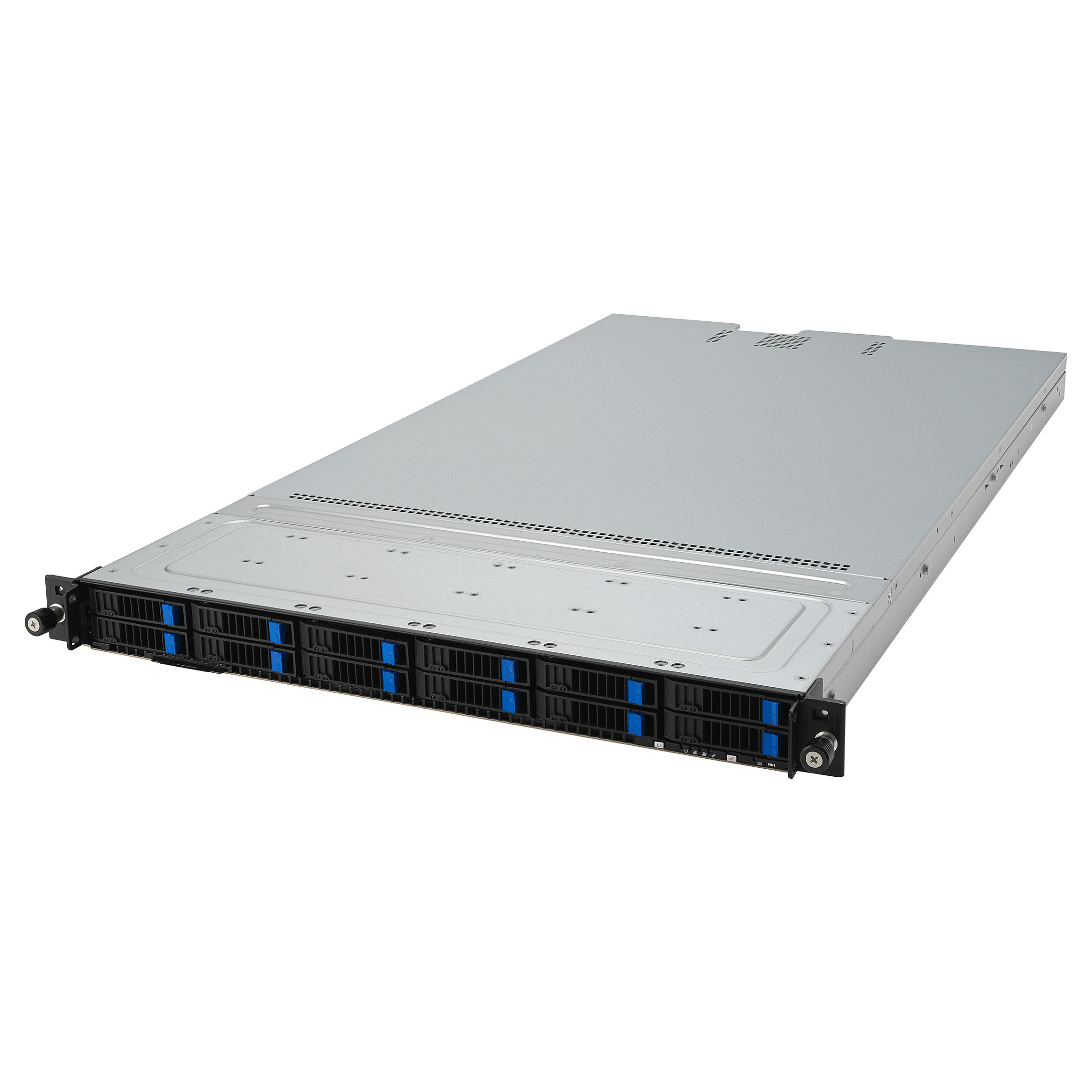 Platforma Asus Rack ASUS RS501A-E12-RS12U (AMD Epyc 9005/9004, 12x NVMe/SATA HS, 2xM.2, 2x1Gbe, IPMI, 1+1 1600W)