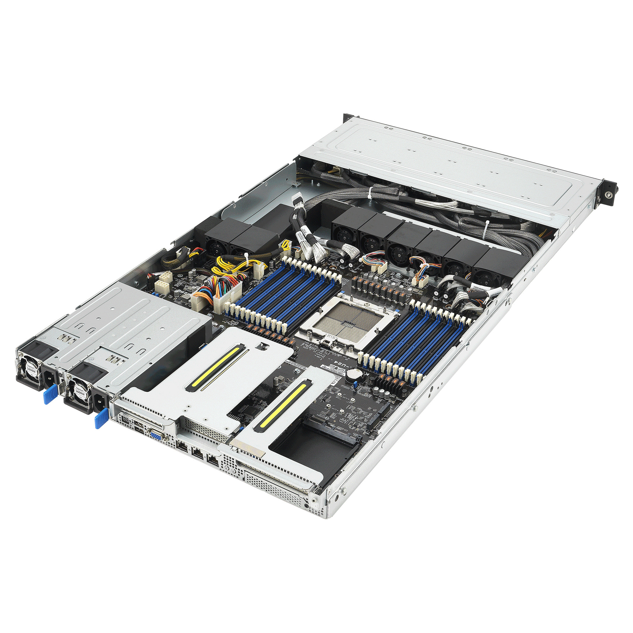 Platforma Asus Rack ASUS RS501A-E12-RS12U (AMD Epyc 9005/9004, 12x NVMe/SATA HS, 2xM.2, 2x1Gbe, IPMI, 1+1 1600W)-7