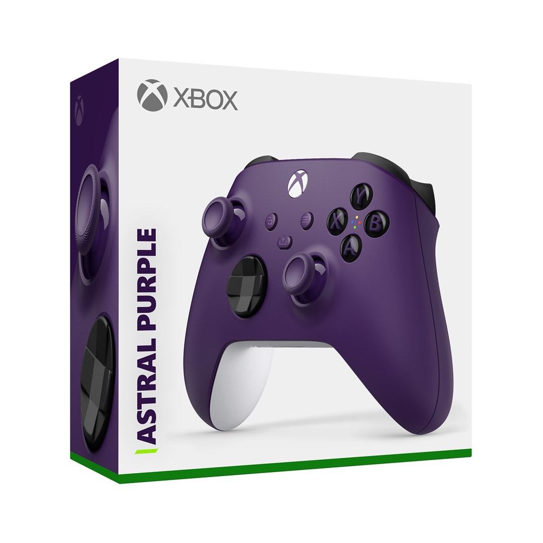Microsoft QAU-00069 Gaming Controller Purple Bluetooth/USB Gamepad Analogue / Digital Android, PC, Xbox Series S, Xbox Series X, iOS-0