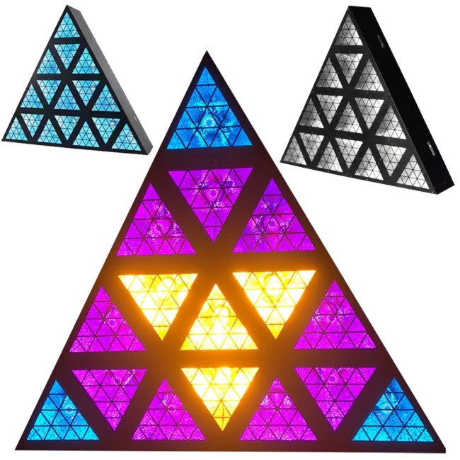 LED svjetlosni efekt LIGHT4ME TRIANGIS (64x2W RGBA)-0