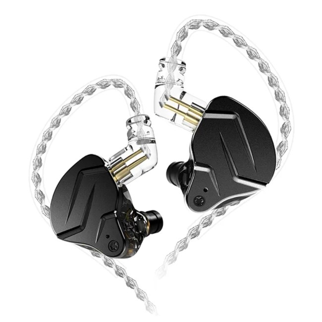 Slušalice KZ ZS10 PRO X (žične, 3.5 mm, crne)-0