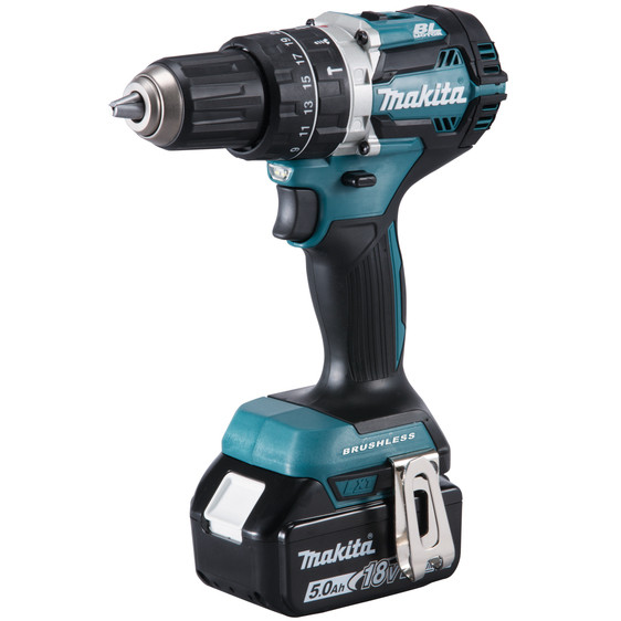 Bušilica MAKITA DHP484RTJ (Keyless, 1.8 kg, crna, plava)