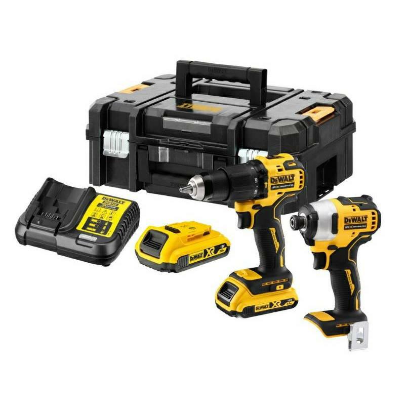 Combo kit DEWALT DCK2060L2T (DCD778+DCF787) 18V 2x3,0Ah TSTAK II-0