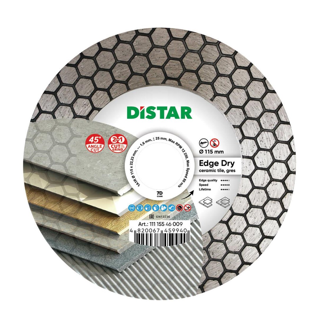 Dijamantna rezna ploča DISTAR Edge Dry 115 mm za keramiku-0