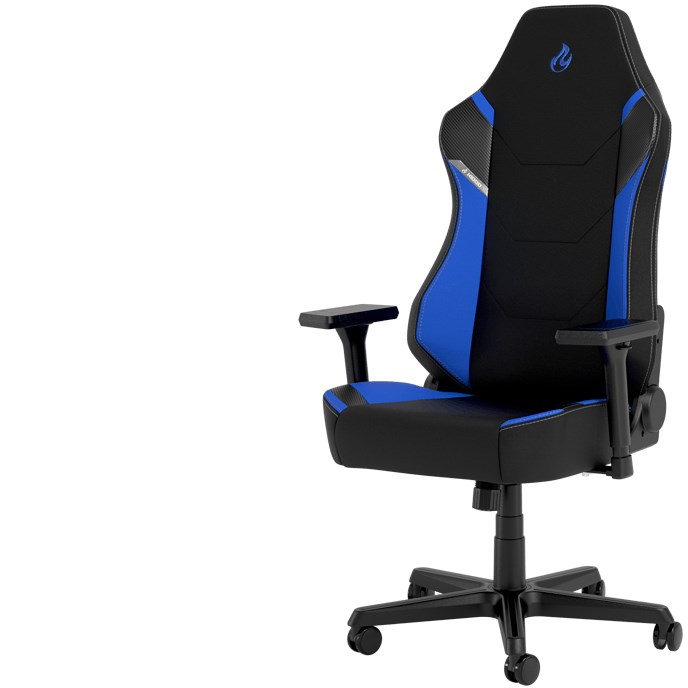 Gaming stolica NITRO CONCEPTS X1000 (tkanina, crno-plava)-0