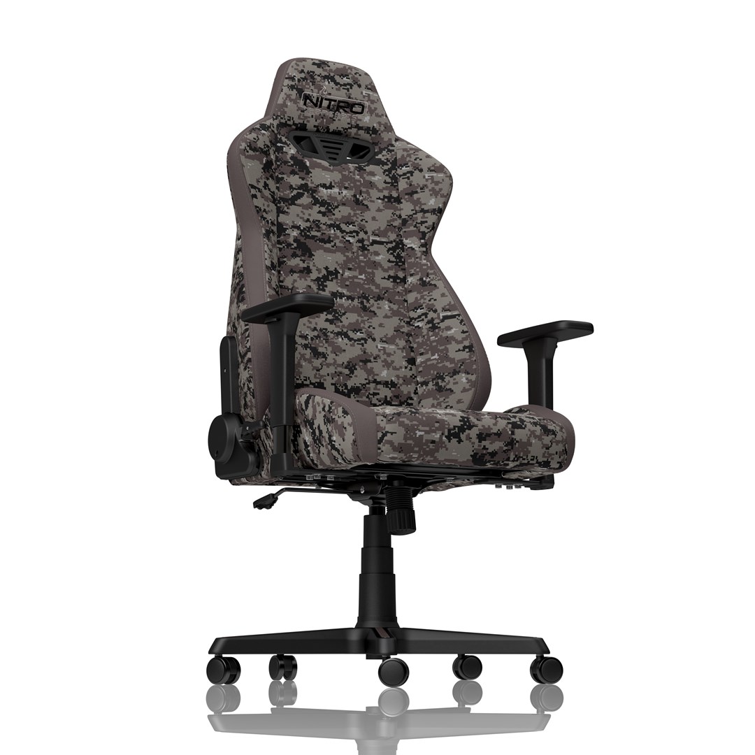 Gaming stolica NITRO CONCEPTS S300 (Stealth Black, tkanina)-5
