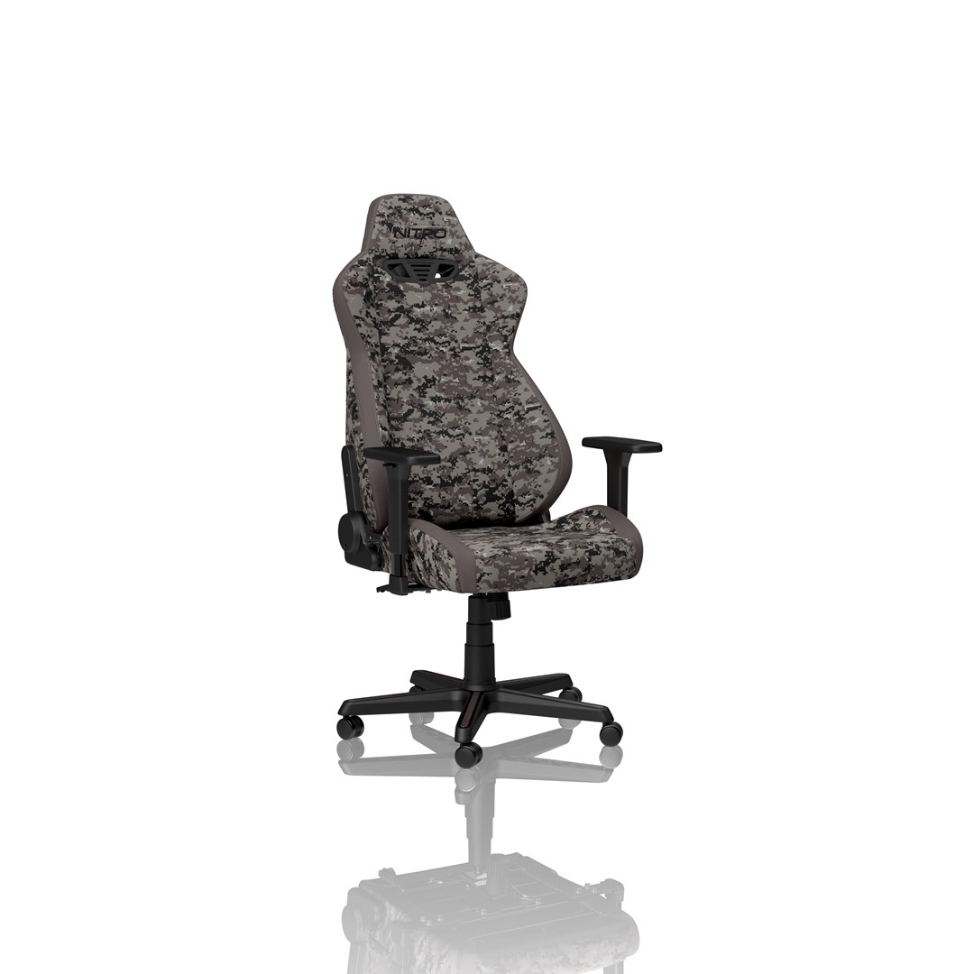 Gaming stolica NITRO CONCEPTS S300 (Stealth Black, tkanina)-1