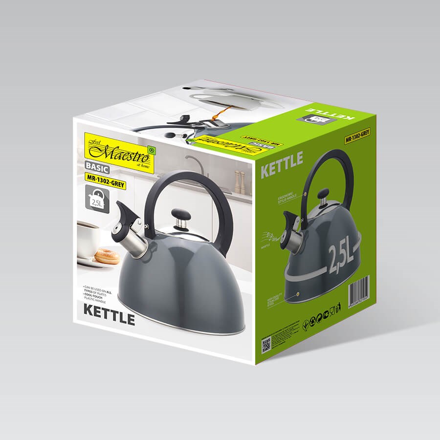 Električni čajnik MAESTRO MR-1302-GREY (2.5 L, siva boja)-4