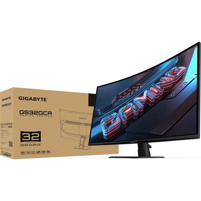 Monitor GIGABYTE GS32QCA (31.5" QHD, 180 Hz, 1 ms, FreeSync, HDMI/DP)-6