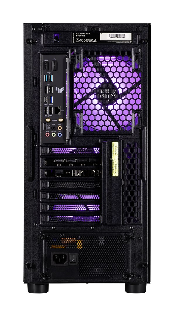 PC Actina 5901443414667 (AMD Ryzen™ 7 7700X, 32 GB DDR5-SDRAM, 2 TB SSD, AMD Radeon RX9070XT, Midi Tower, Crni)-24