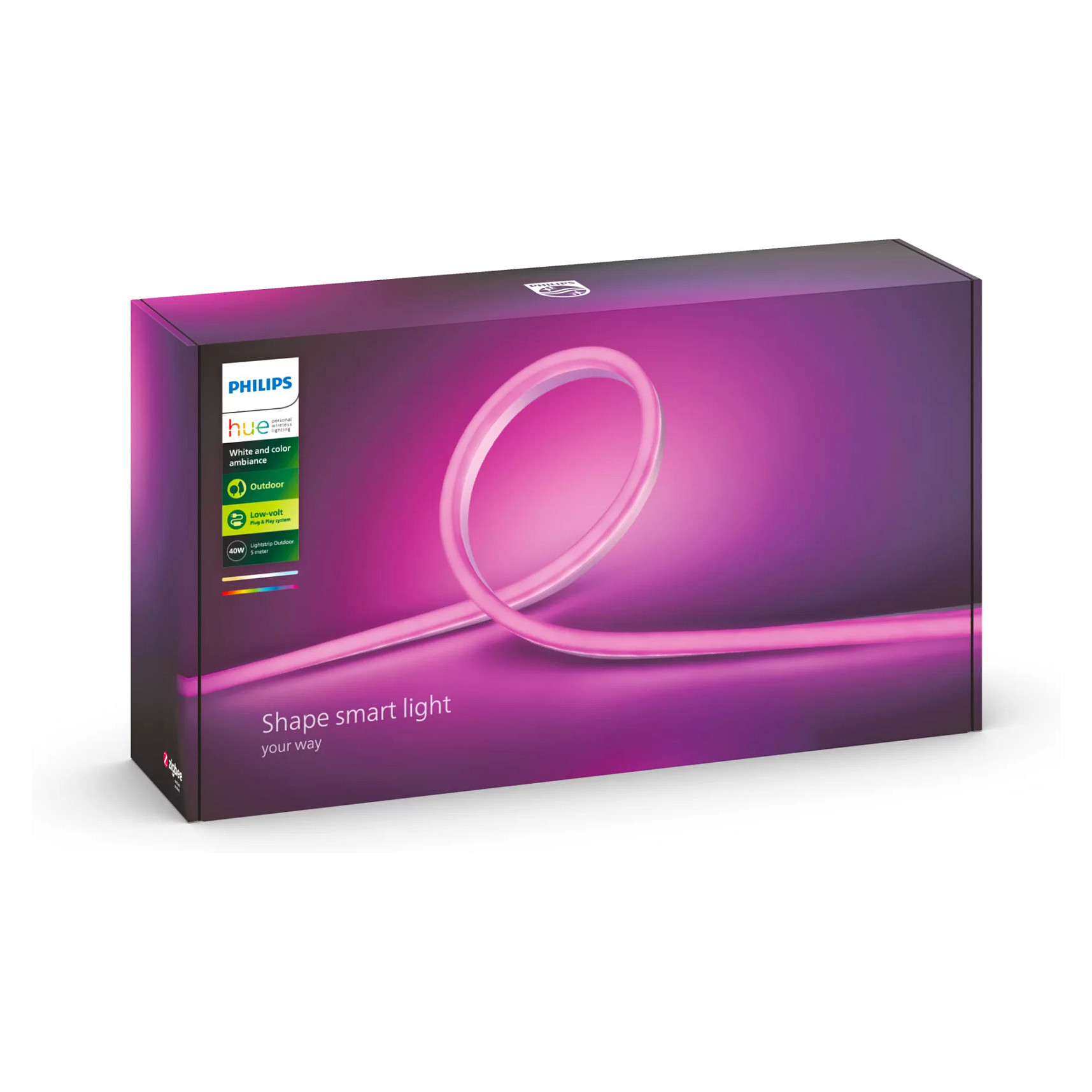 Philips Hue White and colour ambience 8718699709853 smart lighting Smart strip light ZigBee 37.5 W-4