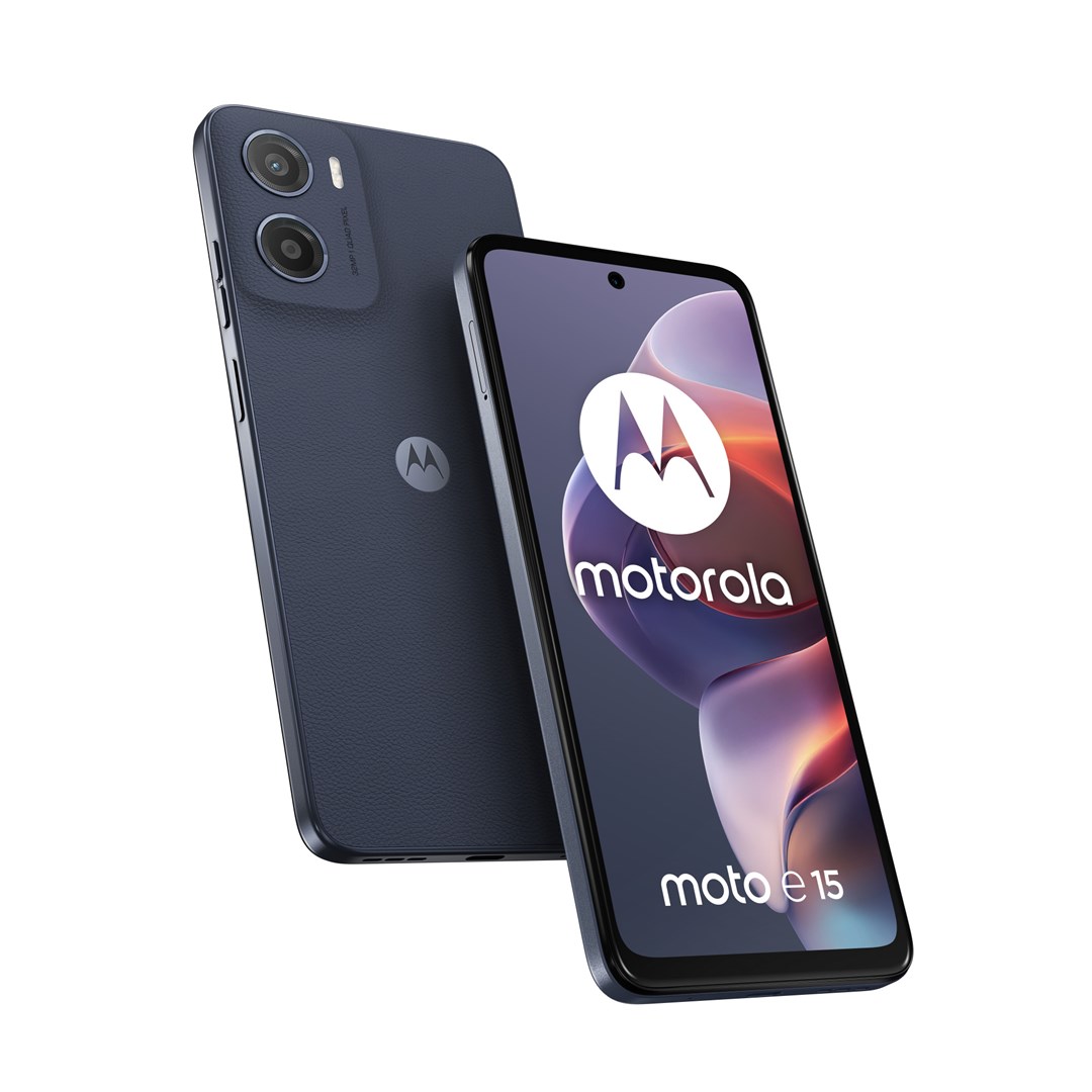 Motorola moto e15 16.9 cm (6.67") Dual SIM Android 14 Go edition 4G USB Type-C 2 GB 64 GB 5200 mAh Blue-0