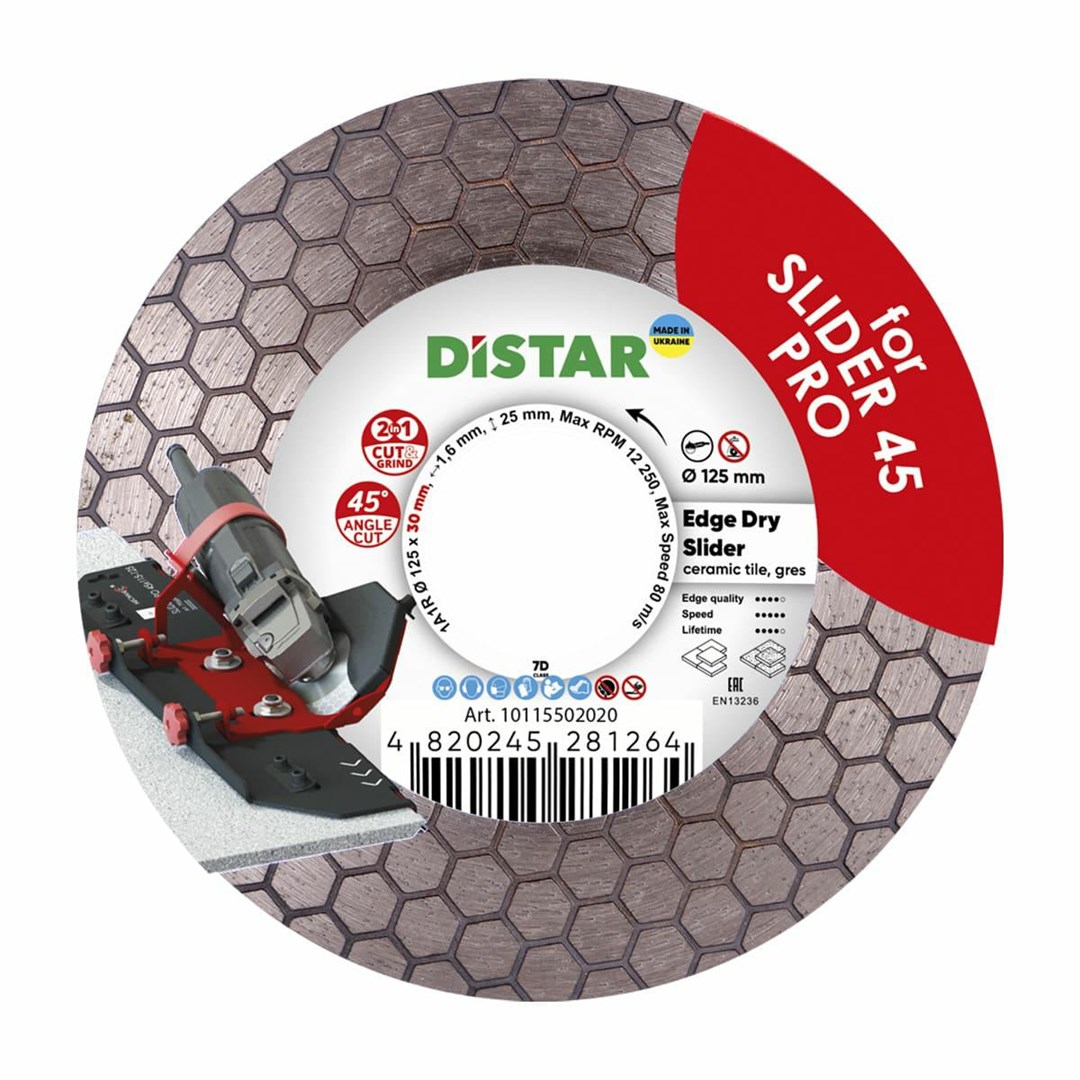Dijamantna rezna ploča DISTAR EDGE DRY 125 mm za keramiku-0