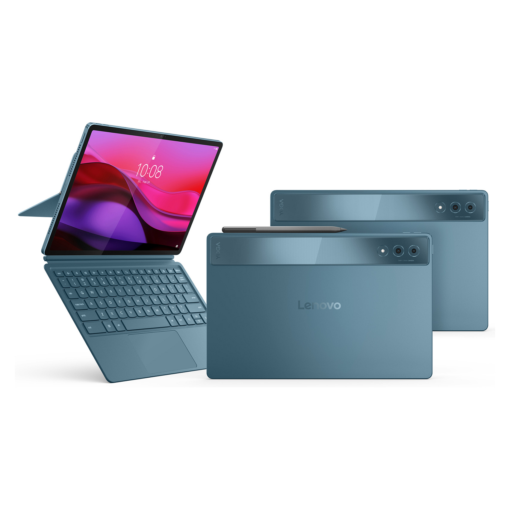 Lenovo Yoga Tab Plus Snapdragon SD8G3 12,7" 3K 144Hz 16/256GB Adreno 750 + Pen Android Tidal Teal-8
