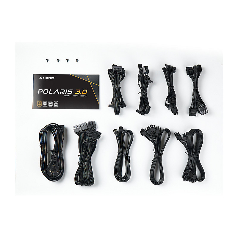 Napajanje CHIEFTEC Polaris Pro PPS-1050FC-A3, 1050W, 80+ Gold, ATX 3.0, Modularno-7
